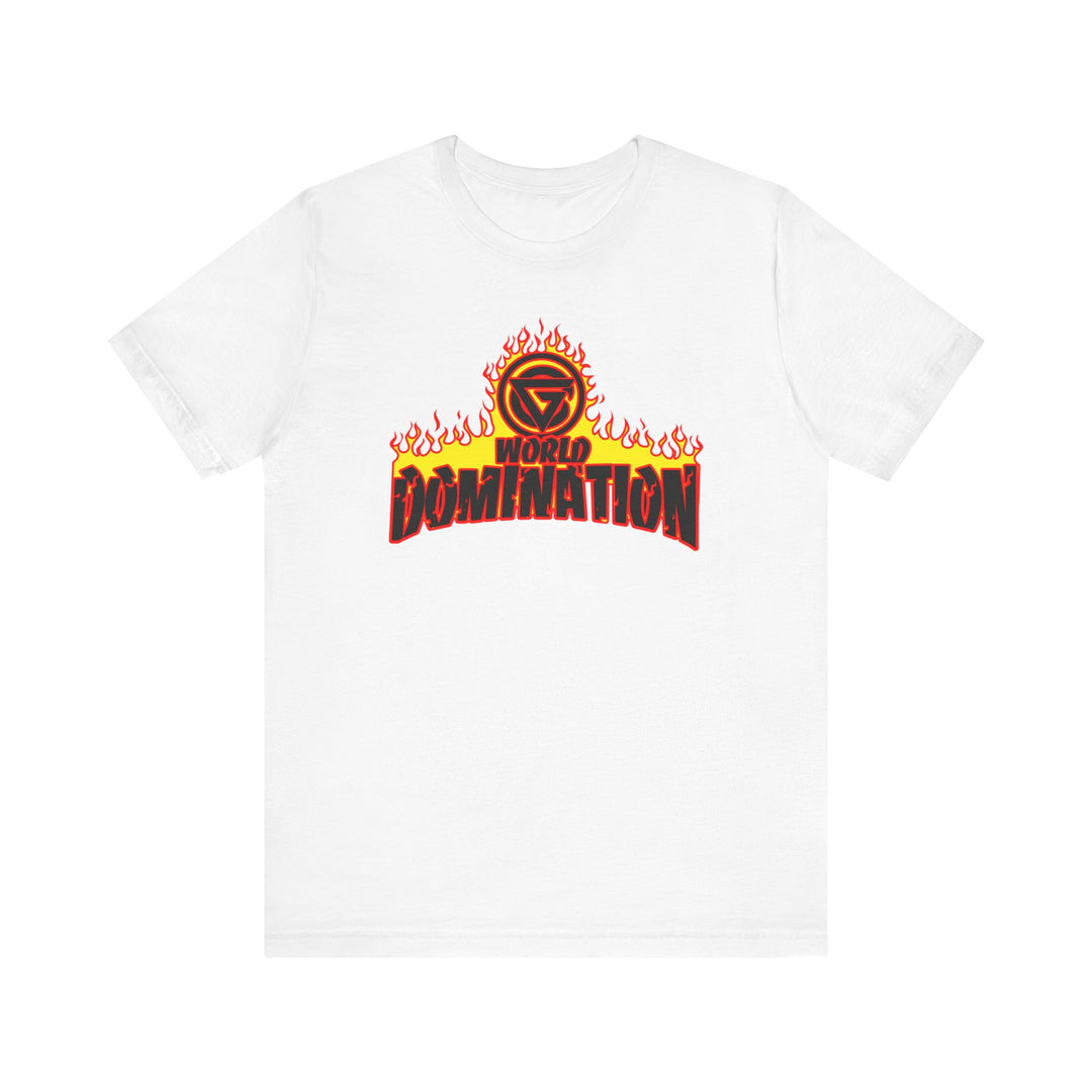 CG RED BLACK YELLOW WORLD DOMINATION