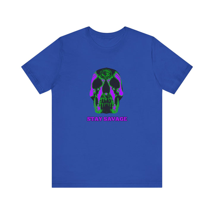 SKULLATOR PURPLE GREEN  /STAY SAVAGE