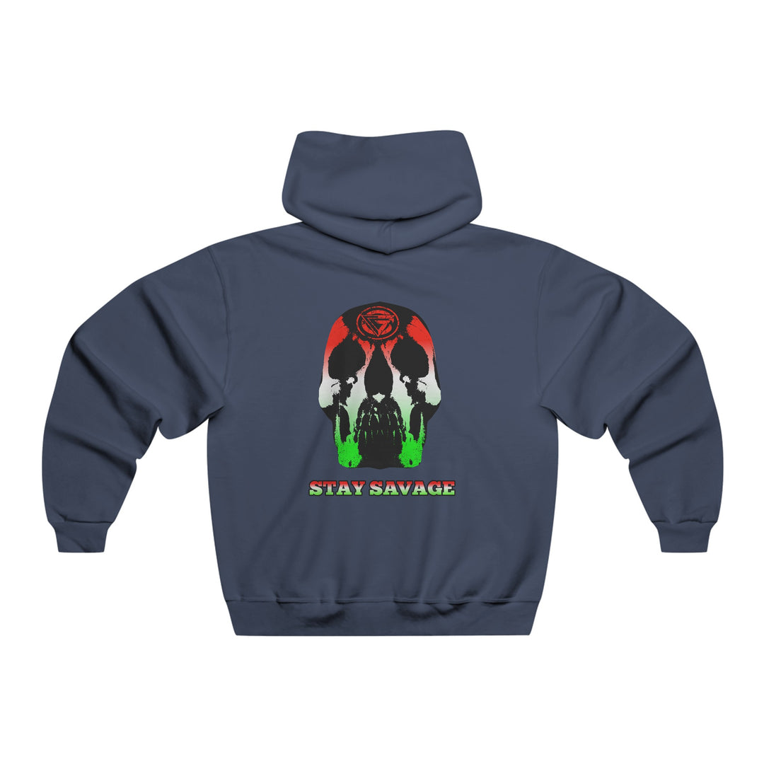 SKULLATOR- RED WHITE GREEN FADE/STAY SAVAGE