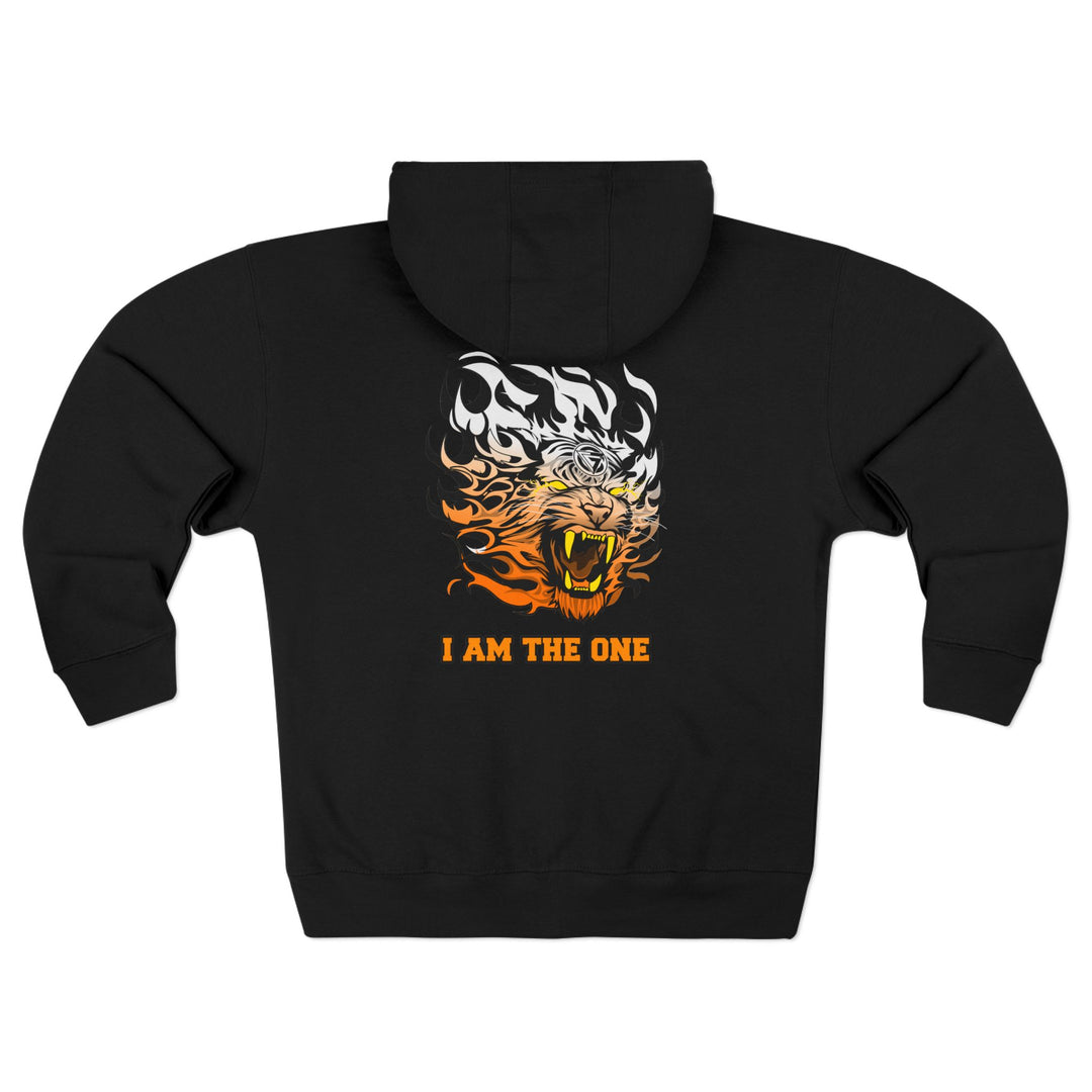 CG TIGER FLAME  ORANGE WHITE FADE /I AM THE ONE