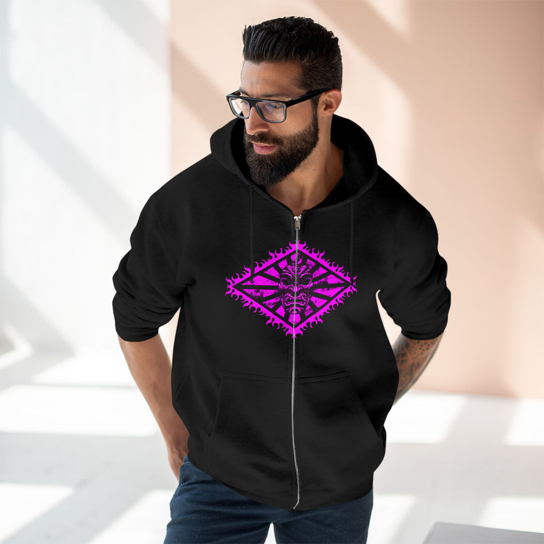 MAC WICK LIFT BURPLE SAMURAI SUN /LIFT OR DIE ZIP UP