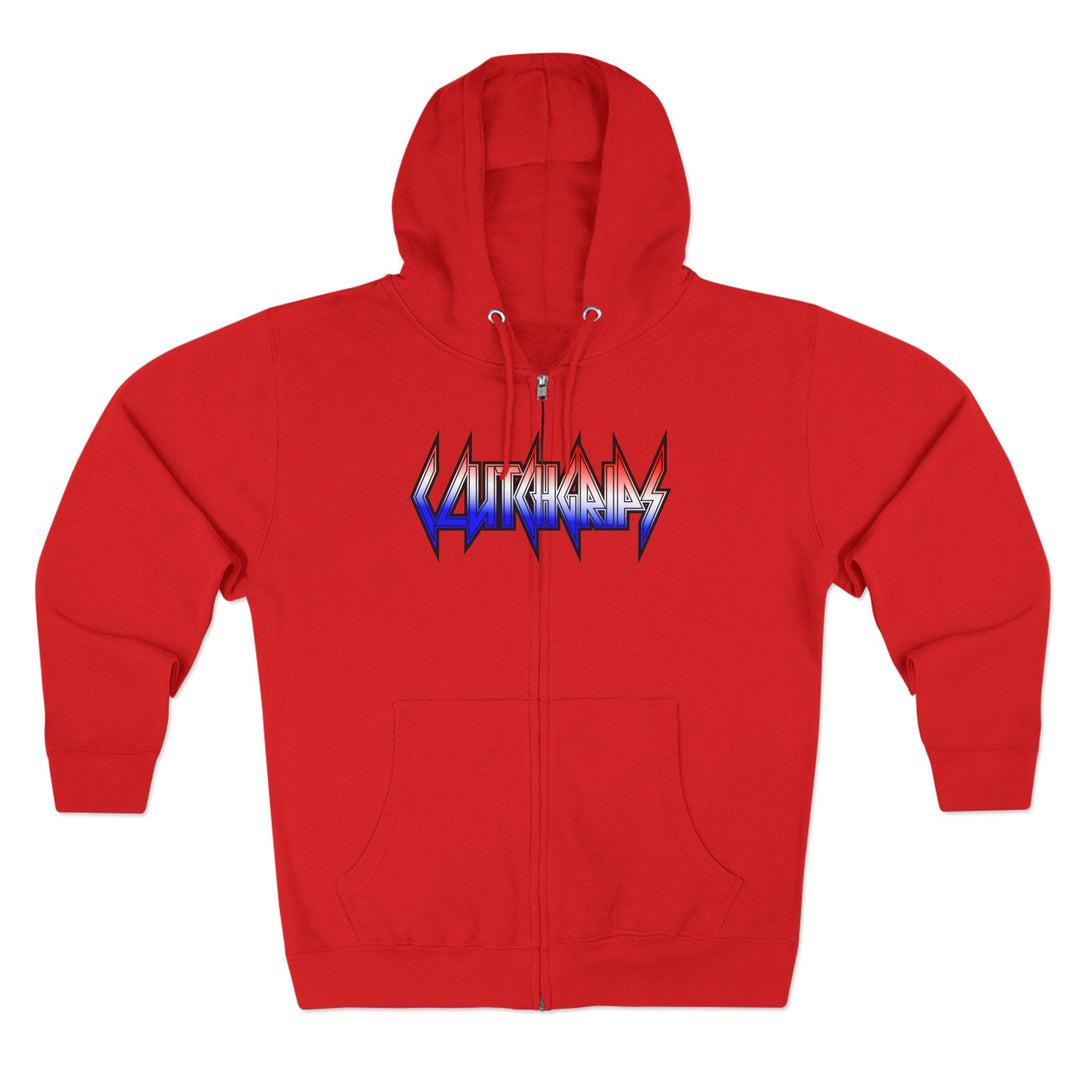 CG REBEL WOMAN RED WHITE BLUE FADE /BORN FREE ZIP UP