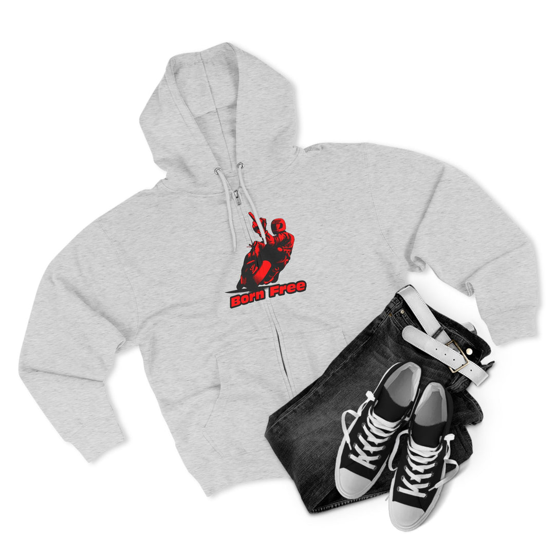CG EZ RIDER  RED BLACK/AMERICAN SAVAGE ZIP UP