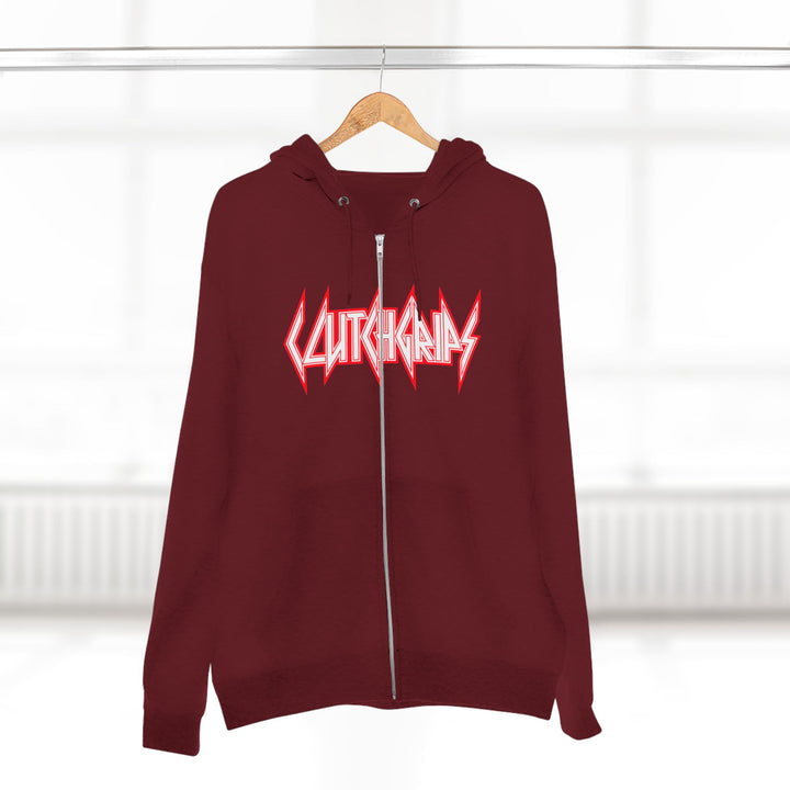 CG APE VS ZILLA RED WHITE /WELCOME TO THE JUNGLE ZIP UP