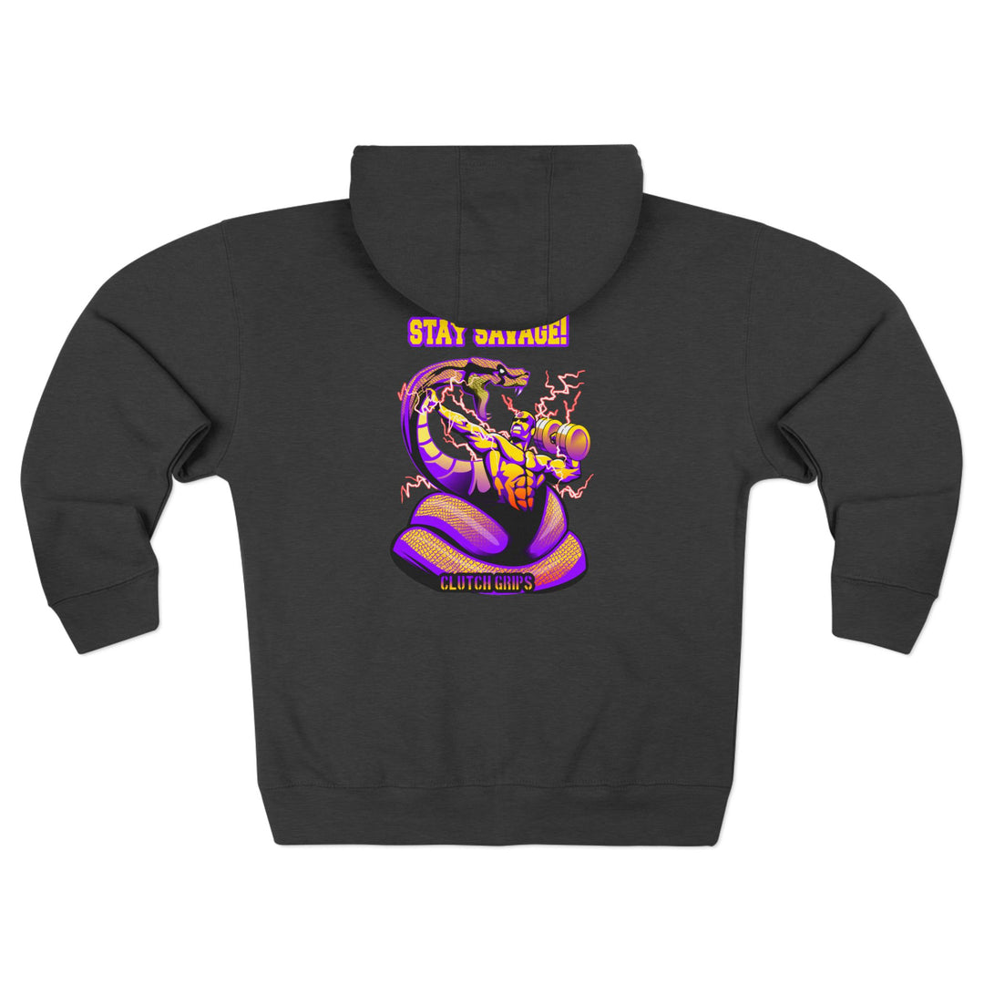 MAC VS SNAKE GOLD PURPLISH PINK/STAY SAVAGE ZIP UP
