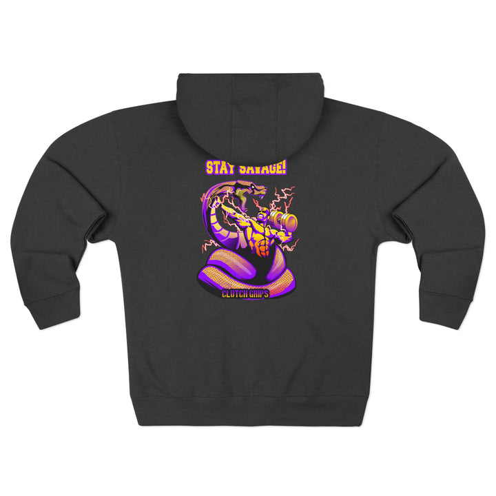 MAC VS SNAKE GOLD PURPLISH PINK/STAY SAVAGE ZIP UP