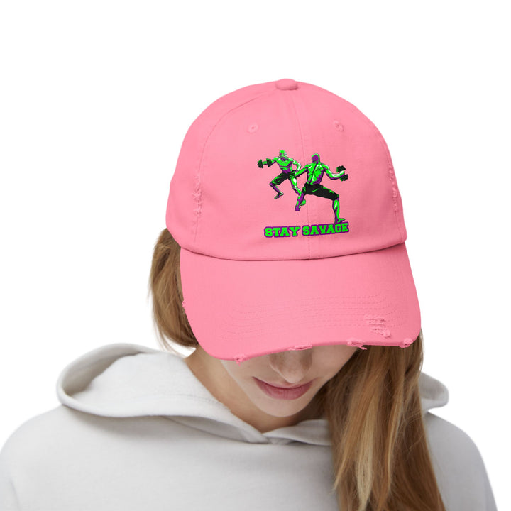 CG STAND OFF PURPLE GREEN /STAY SAVAGE CAP