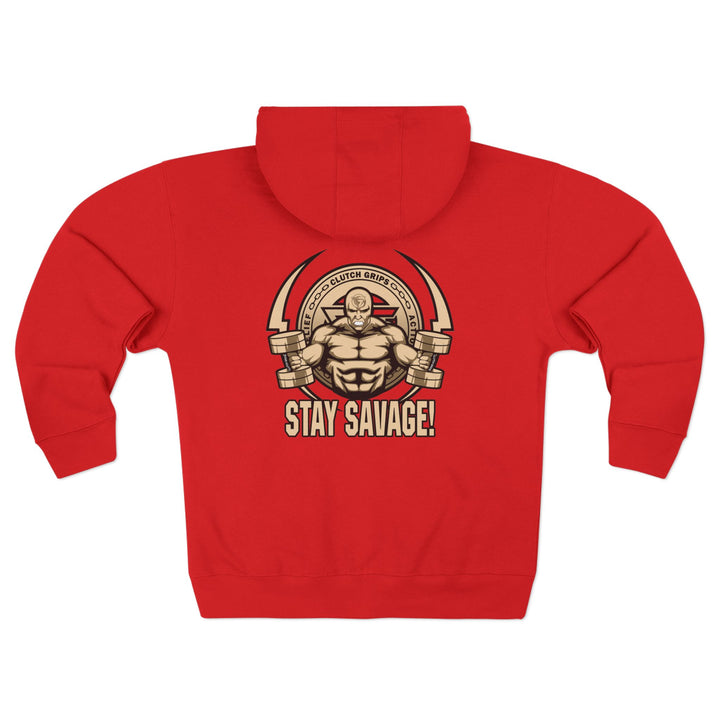 CG BIG MAC DESERT SAND /STAY SAVAGE ZIP UP
