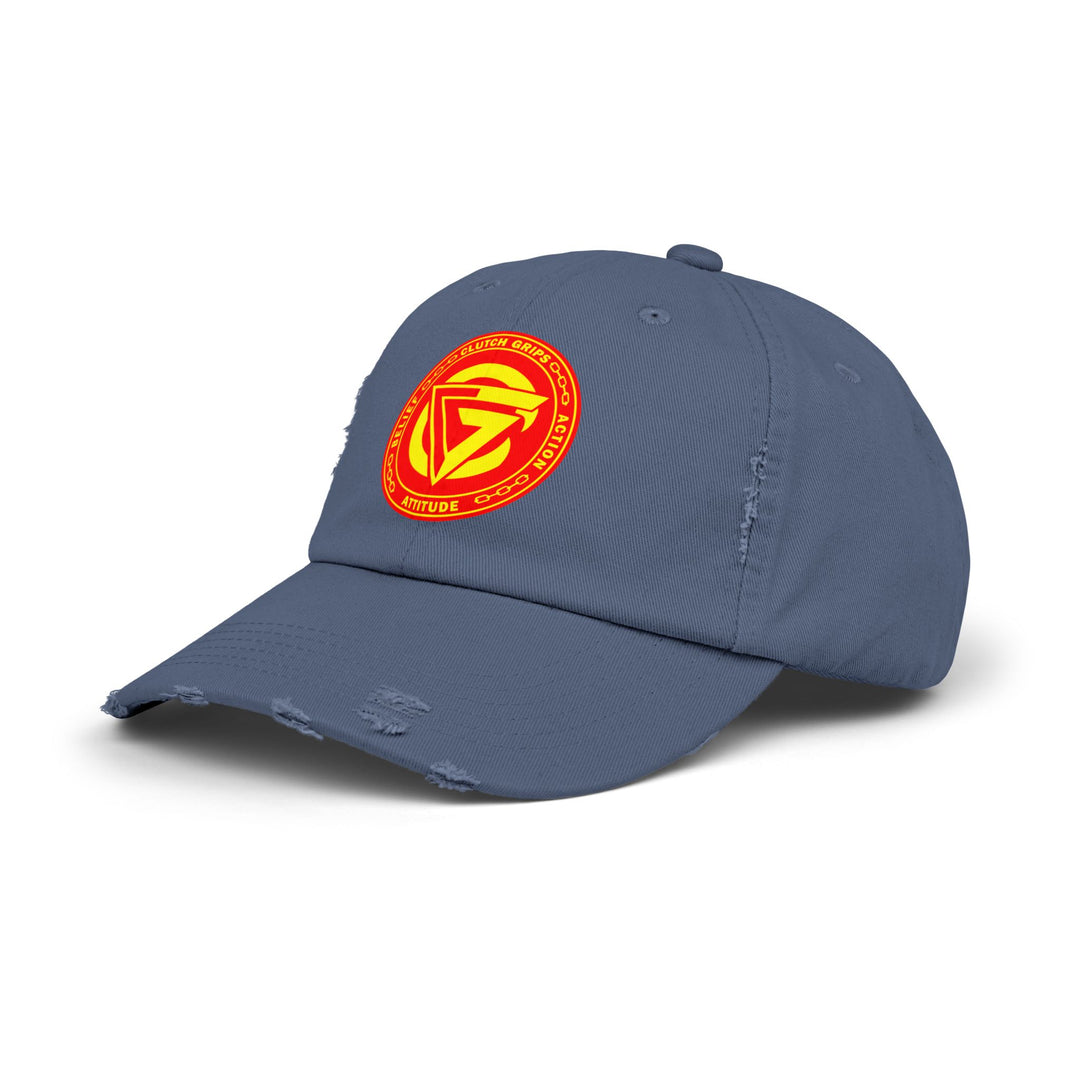 CG ORANGE RED LOGO CAP