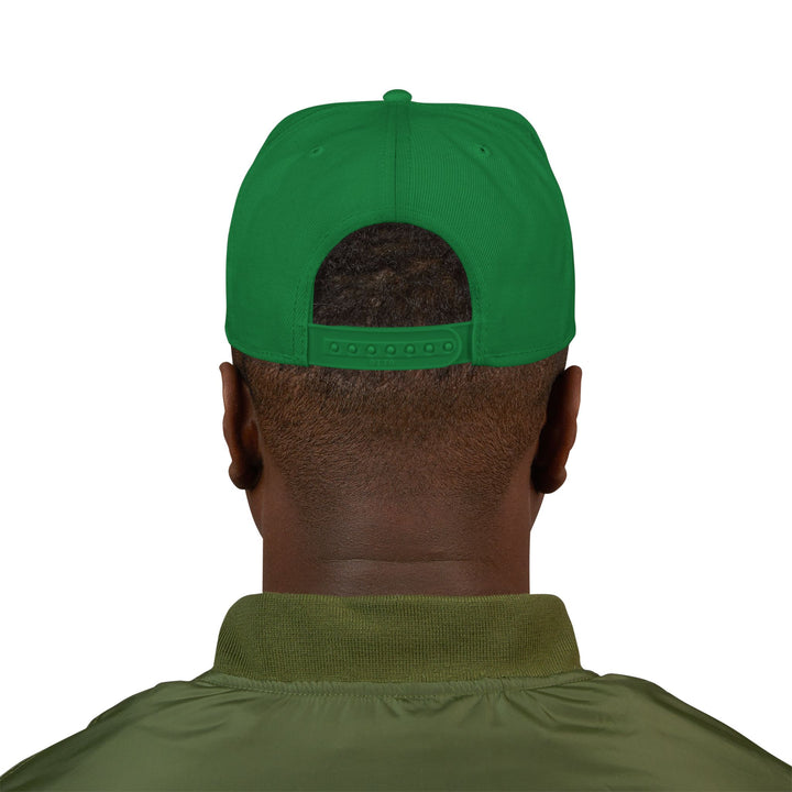 RED WHITE GREEN SKULLATOR Snapback (Embroidery)
