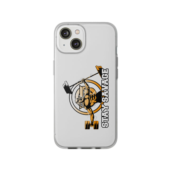 SPARTAN LIFT ORANGE WHITE PHONE CASE/STAY SAVAGE