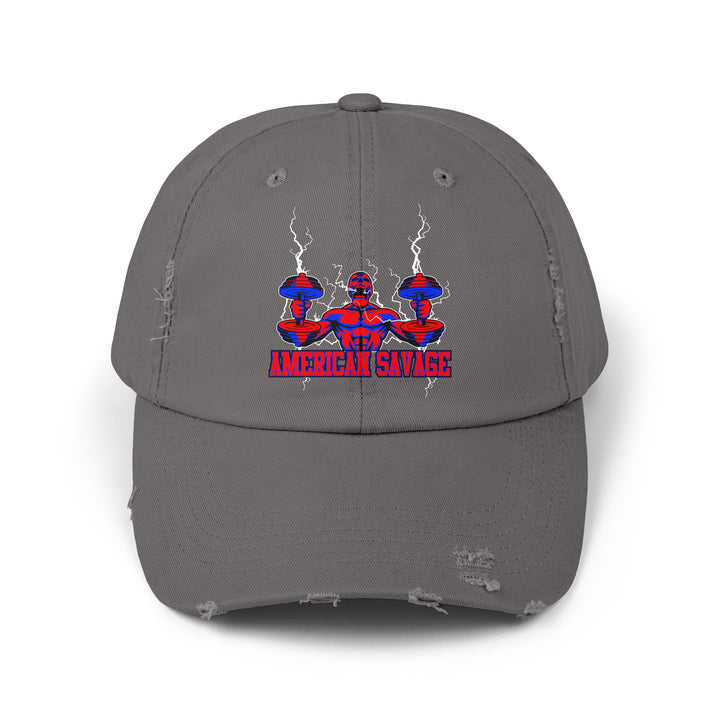 RIDE THE LIGHTNING HYPER RED BLUE /AMERICAN SAVAGE CAP