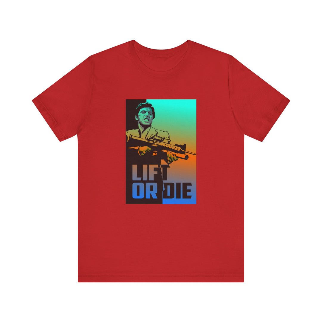CG BLUE ORANGE AQUA MAN VS MAN /LIFT OR DIE