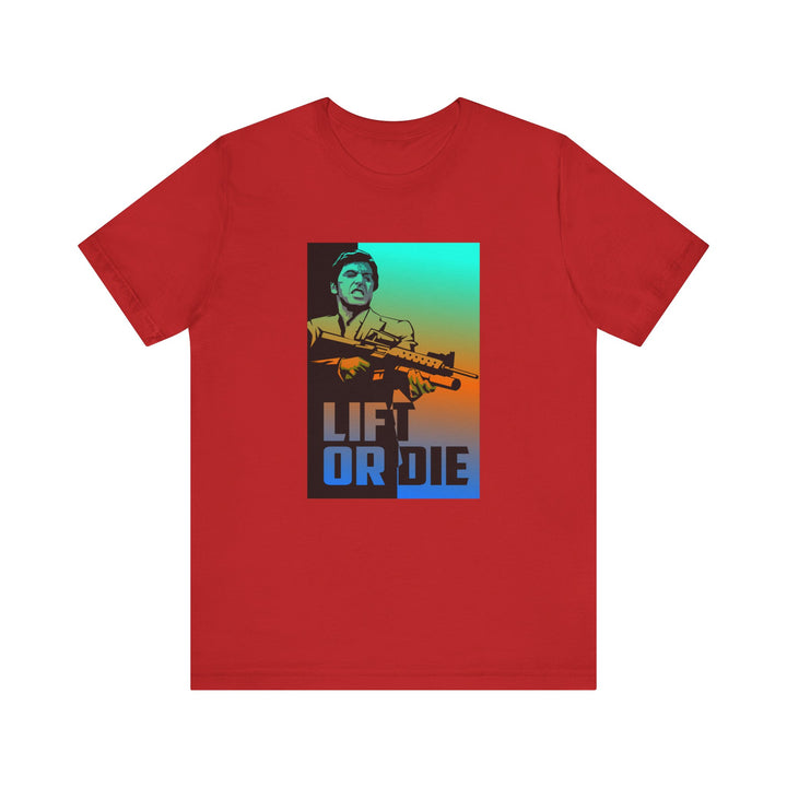 CG BLUE ORANGE AQUA MAN VS MAN /LIFT OR DIE