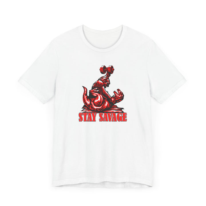 CG APE VS ZILLA RED WHITE BLACK /STAY SAVAGE