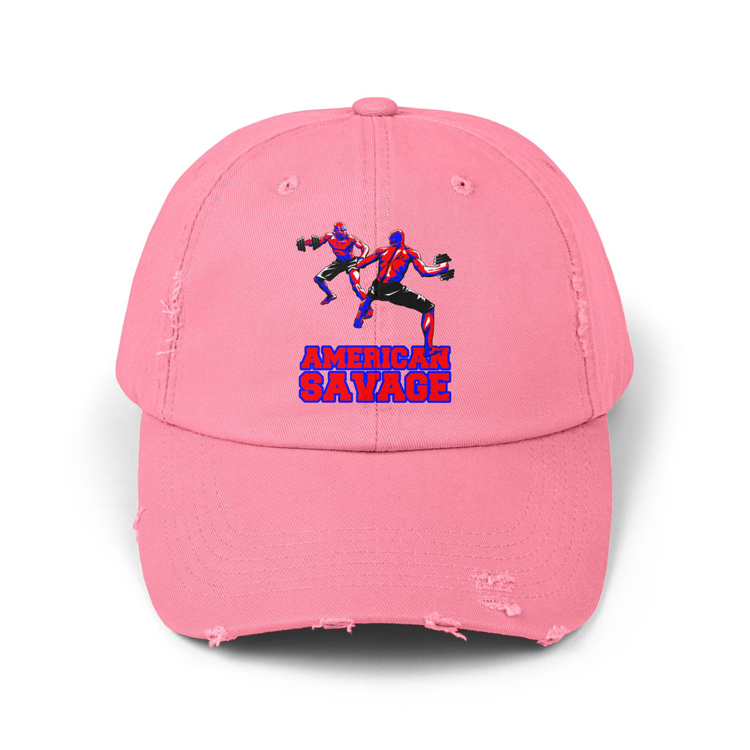 CG STAND OFF RED BLUE WHITE /AMERICAN SAVAGE CAP
