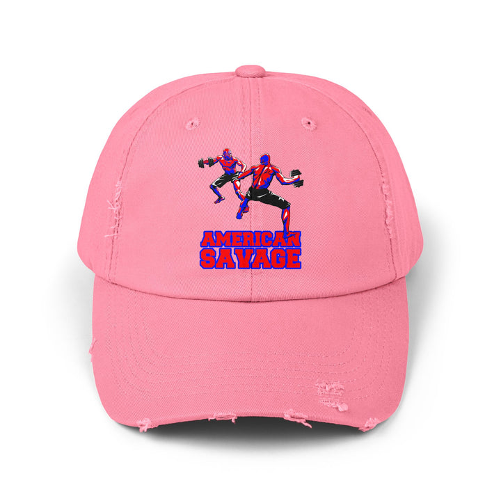 CG STAND OFF RED BLUE WHITE /AMERICAN SAVAGE CAP