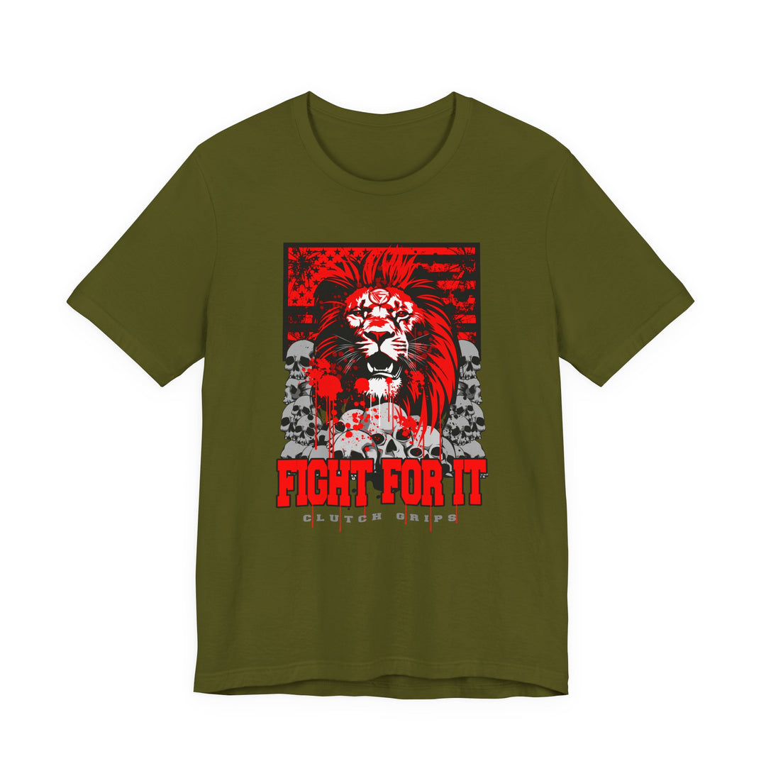 LIONHEART USA FLAG RED/FIGHT FOR IT
