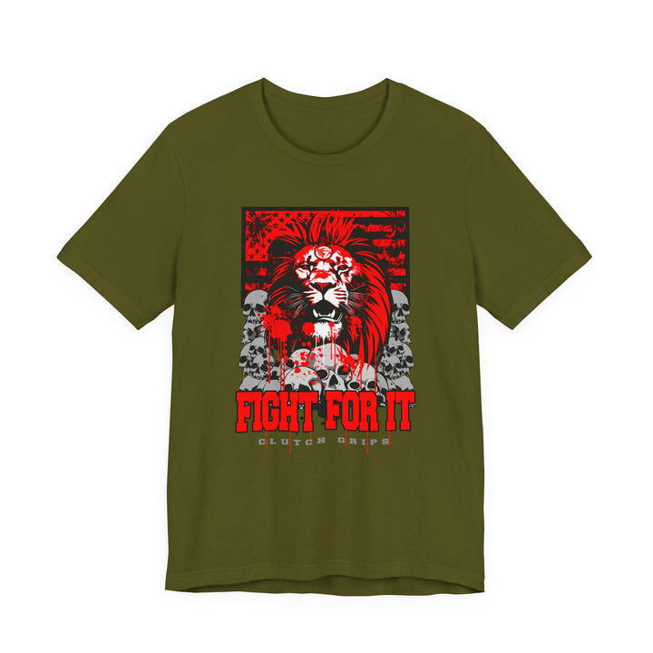 LIONHEART USA FLAG RED/FIGHT FOR IT