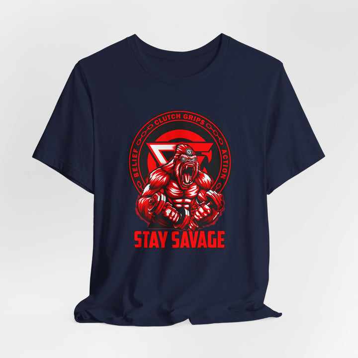 CG ALPHA RED WHITE /STAY SAVAGE