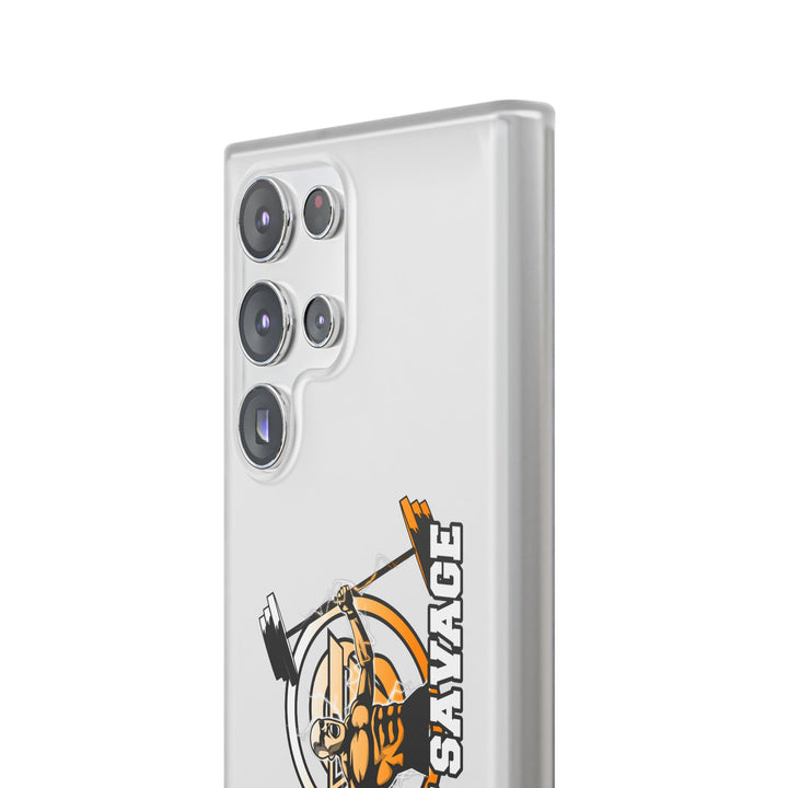 SPARTAN LIFT ORANGE WHITE PHONE CASE/STAY SAVAGE