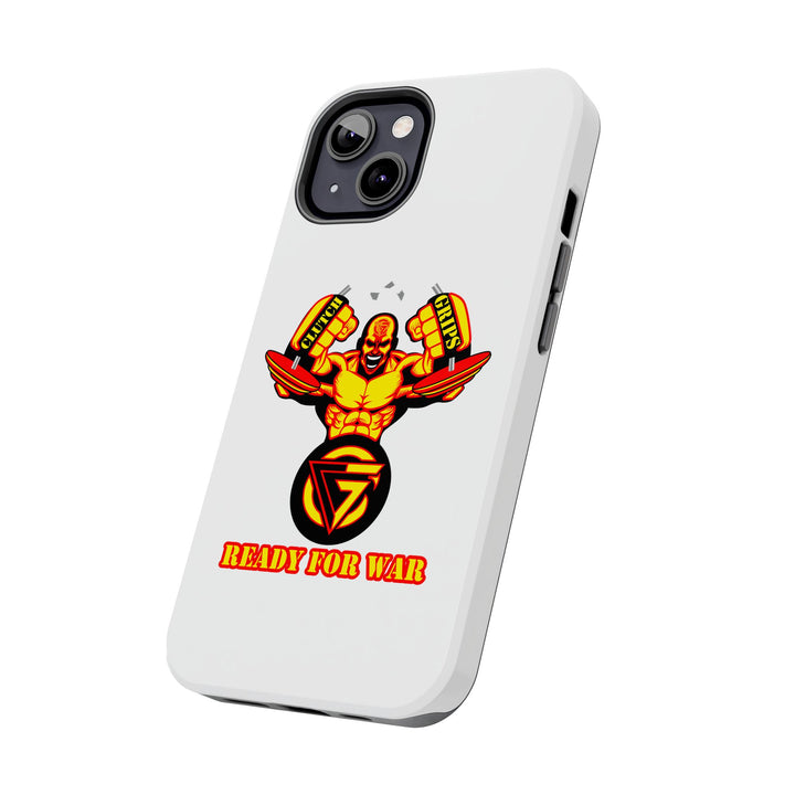 MAC-SNAP GOLD RED PHONE CASE /READY FOR WAR