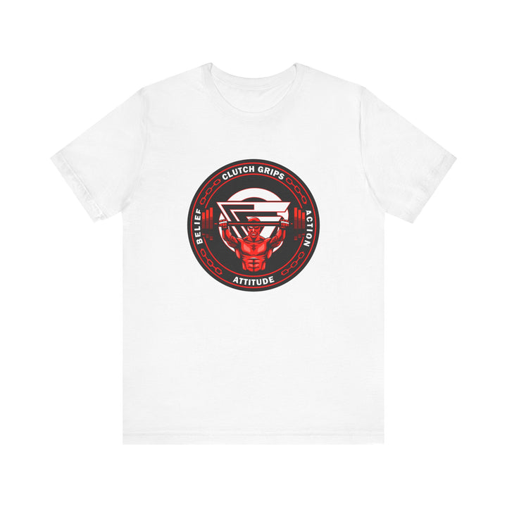 ENTER THE MAC RED WHITE COIN LOGO