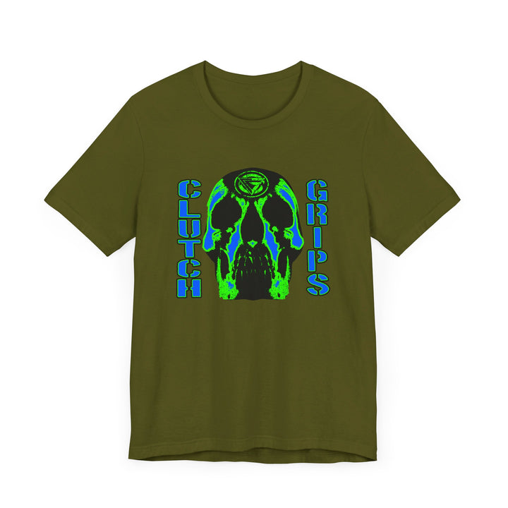SKULLATOR GREEN BLUE/CLUTCHGRIPS