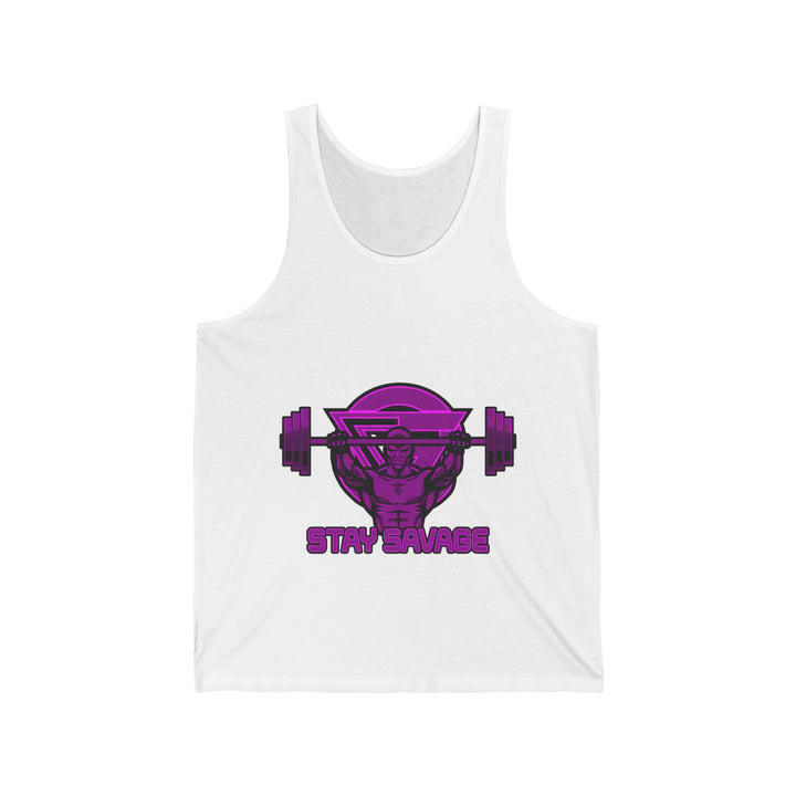 ENTER THE MAC PURPLE TANK/STAY SAVAGE