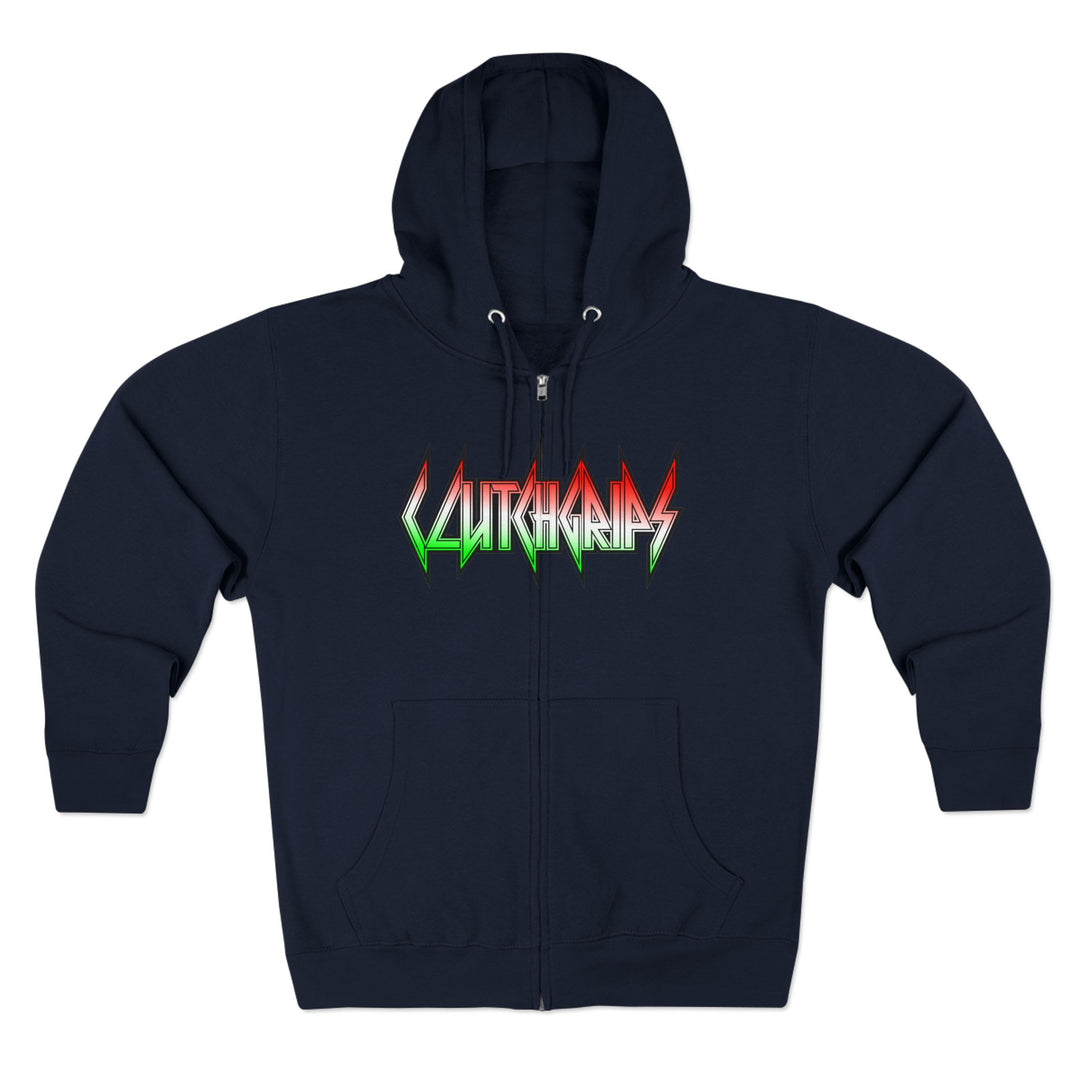 CG SKULLATOR SGL BELL DRAGON TIGER RED WHITE GREEN FADE /STAY SAVAGE ZIP UP