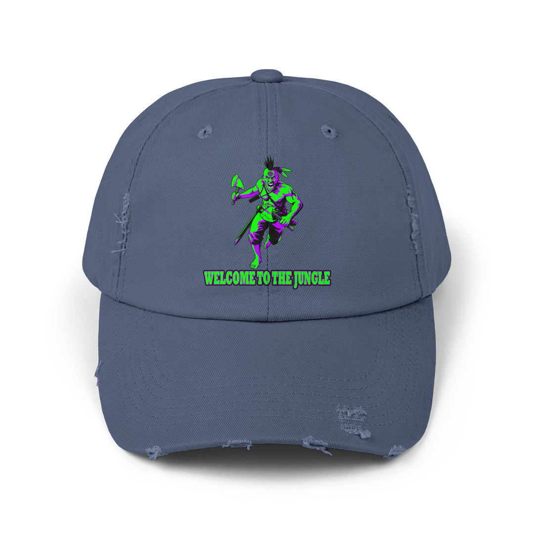 MAC BRAVE PURPLE GREEN /WELCOME TO THE JUNGLE CAP