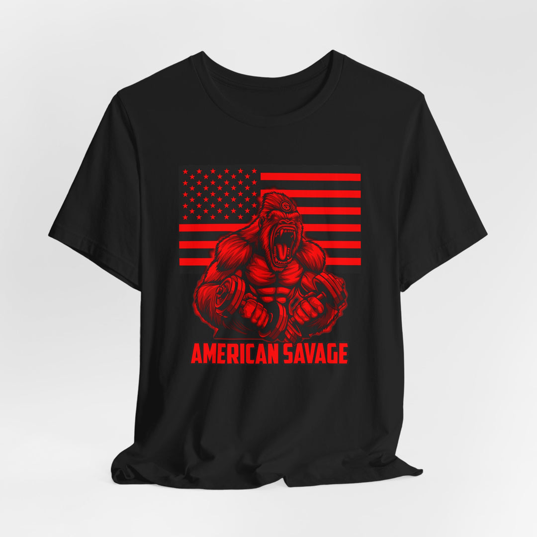 CG MAC ALPHA APE RED BLACK  /AMERICAN SAVAGE