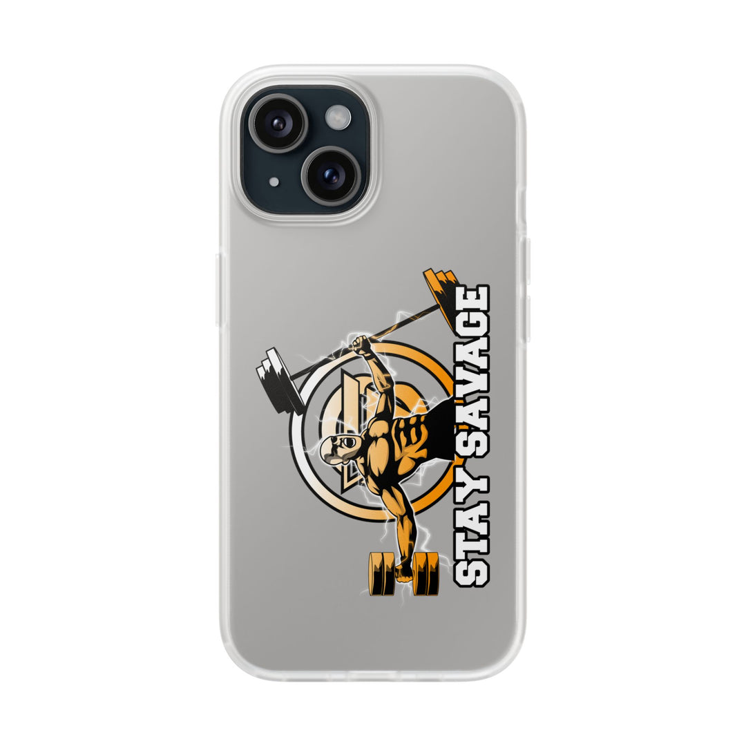 SPARTAN LIFT ORANGE WHITE PHONE CASE/STAY SAVAGE