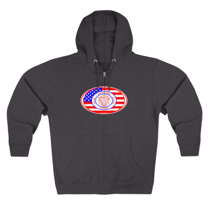 CG ANGRY DOG USA/LIFT OR DIE ZIP UP