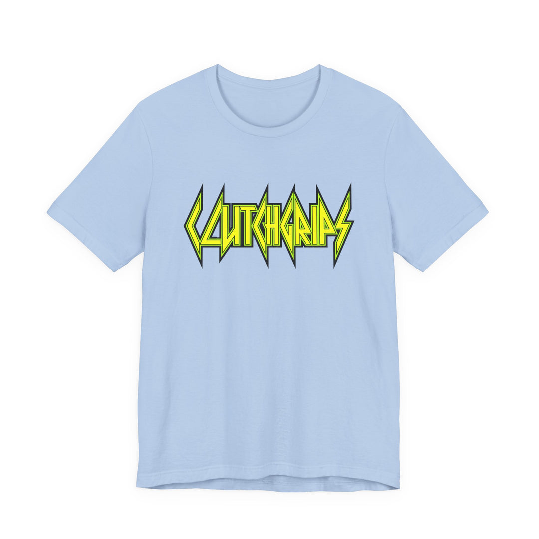 CLUTCHGRIPS YELLOW GREEN TEE