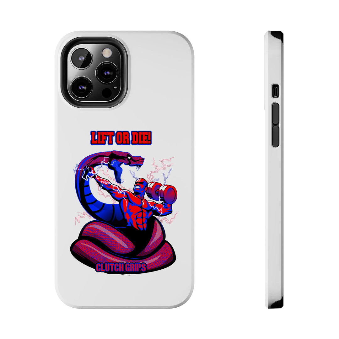 MAC VS SNAKE PHONE CASE RED BLUE /LIFT OR DIE