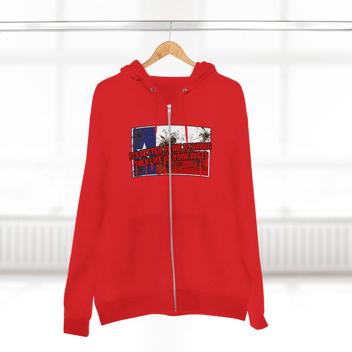 CG ANGRY DOG LONE STAR TEXAS STYLE /LIFT OR DIE ZIP UP