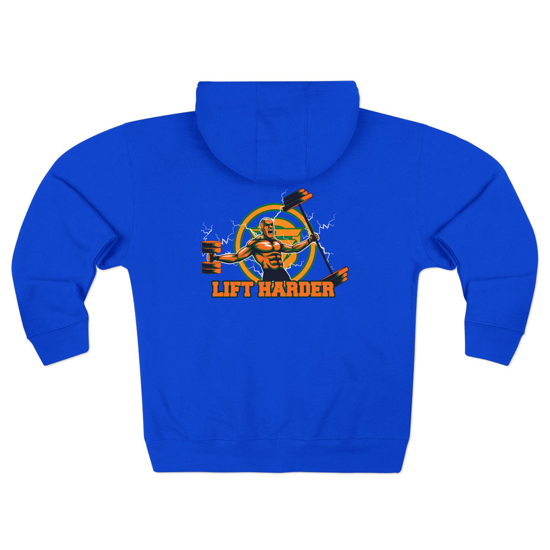 SPARTAN LIFT ORANGE GREEN  /LIFT HARDER ZIP UP