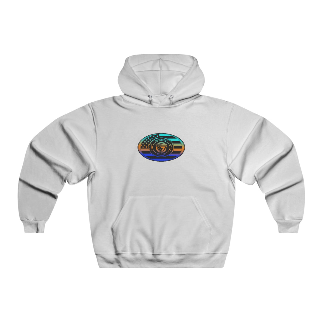 SKULLATOR-BLUE ORANGE AQUA FADE/LIFT OR DIE