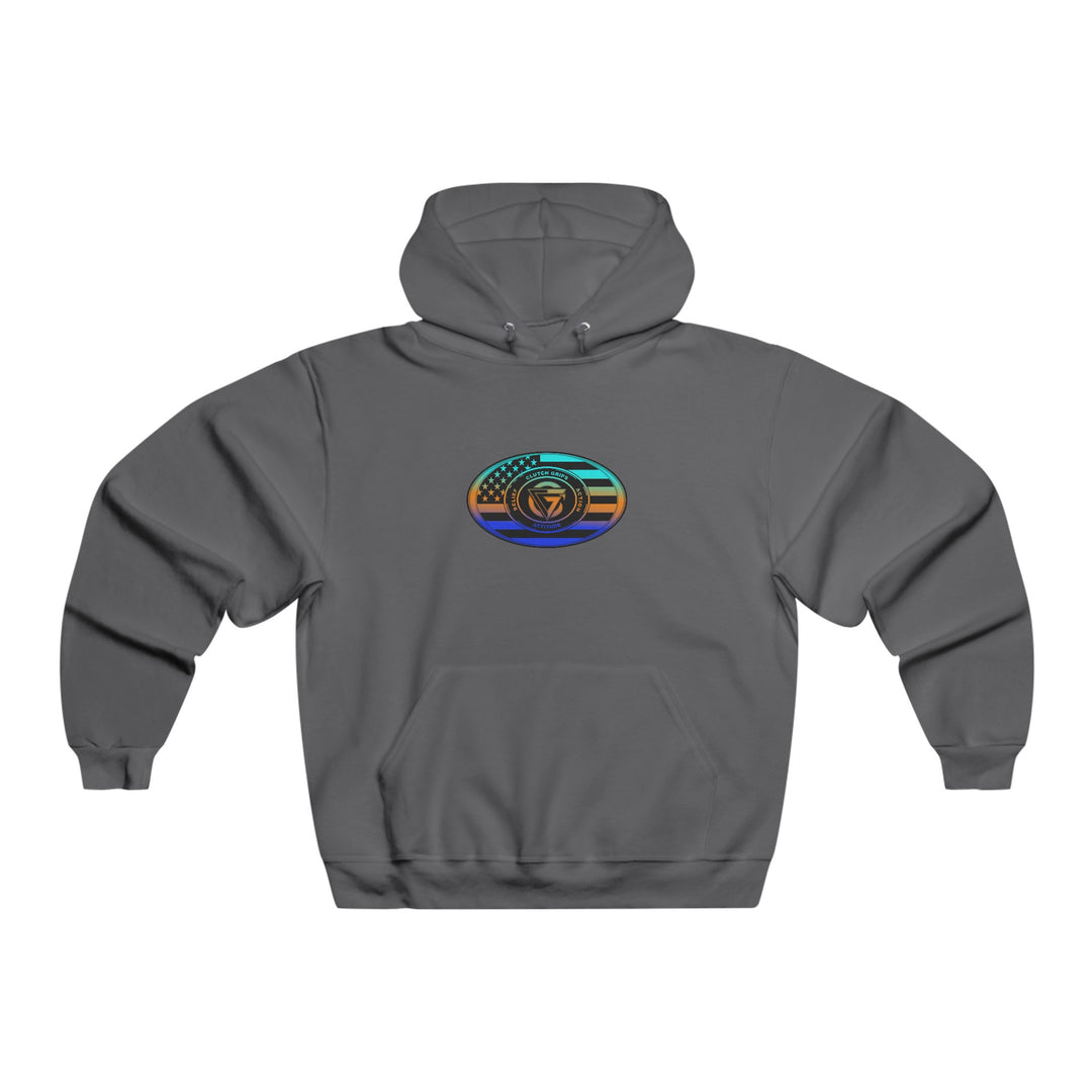 SKULLATOR-BLUE ORANGE AQUA FADE/LIFT OR DIE
