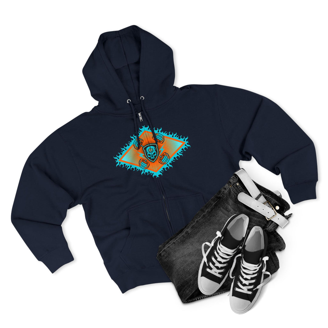SAMURAI MASTER TRAINER MIAMI COLORS /DONT BE A BITCH  ZIP UP