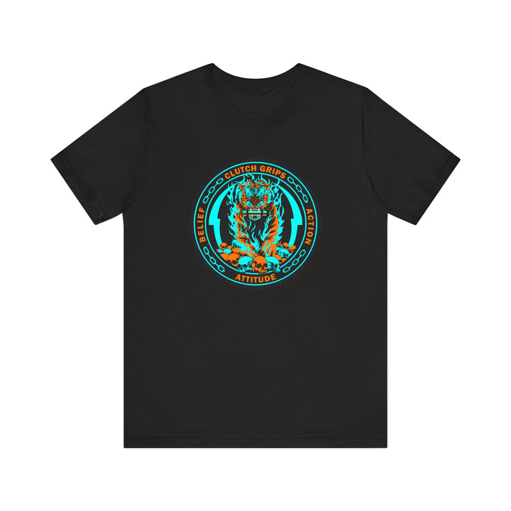 DYNAMITE TIGER MIAMI AQUA ORANGE COIN STYLE