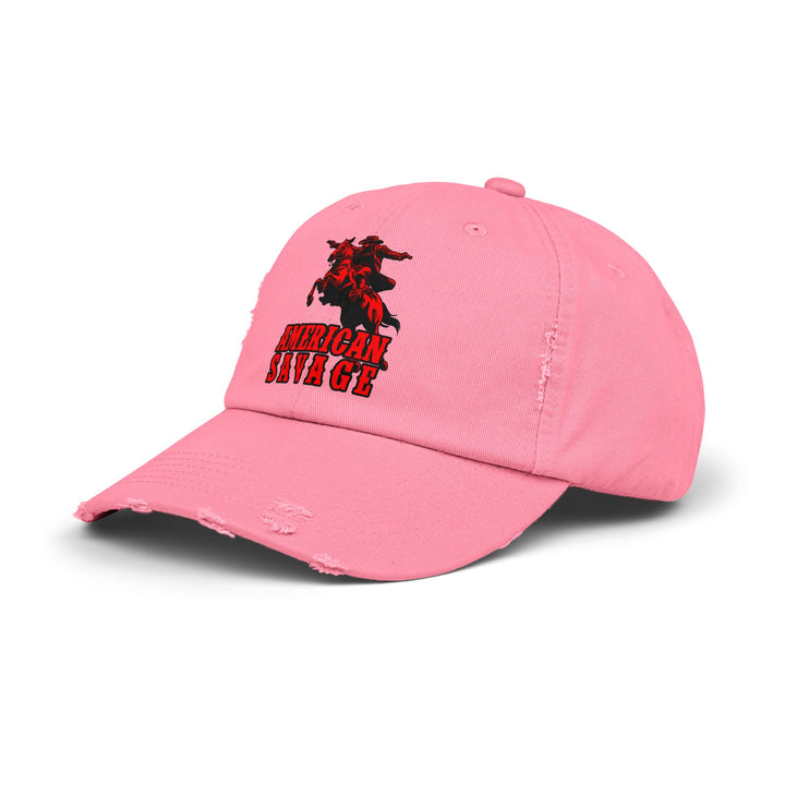CG OUTLAW RED/AMERICAN SAVAGE CAP