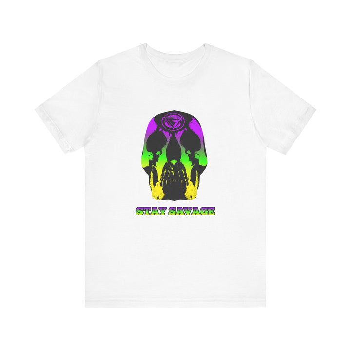 SKULLATOR YELLOW GREEN PURPLE /STAY SAVAGE