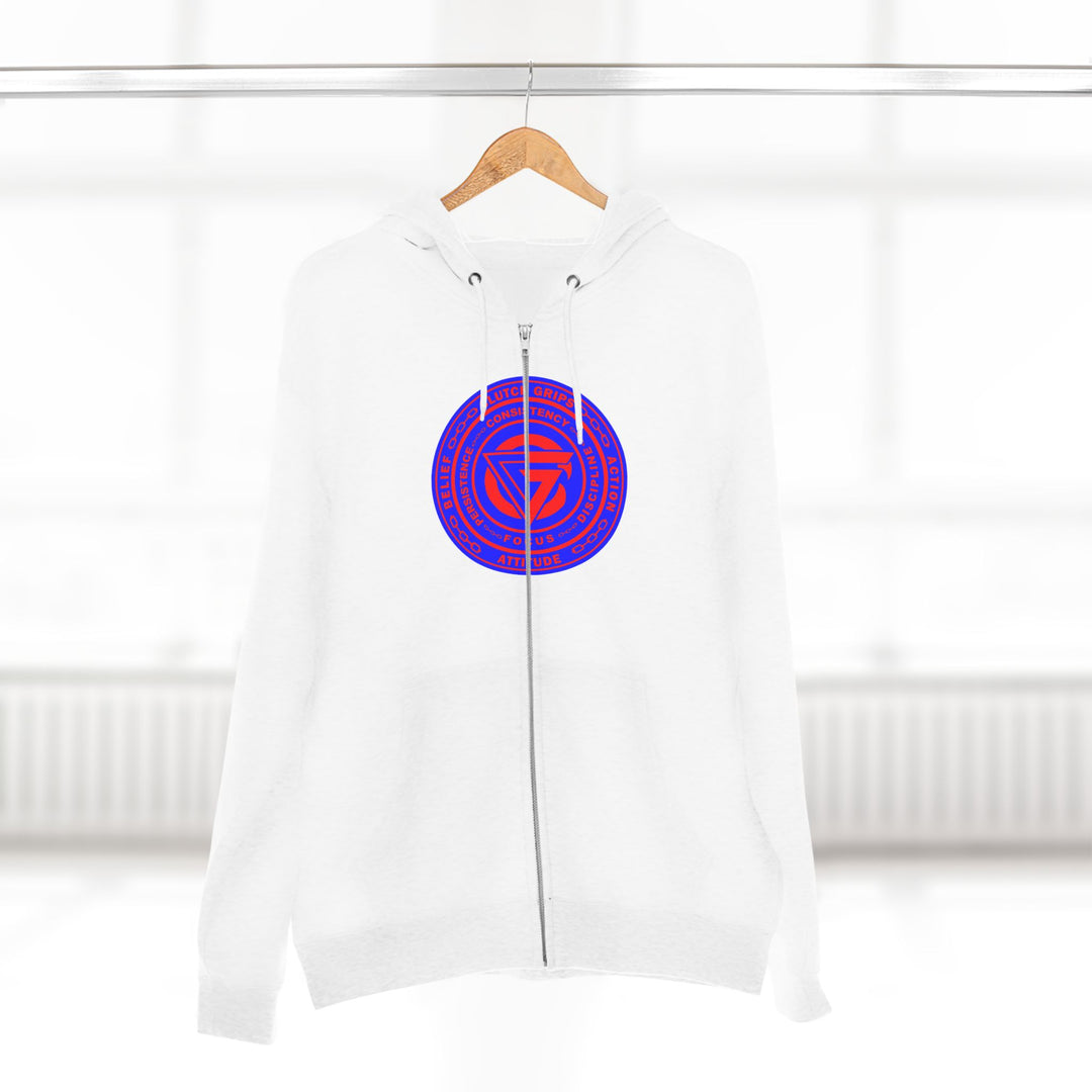 MAC SNAP RED BLUE/LIFT OR DIE ZIP UP