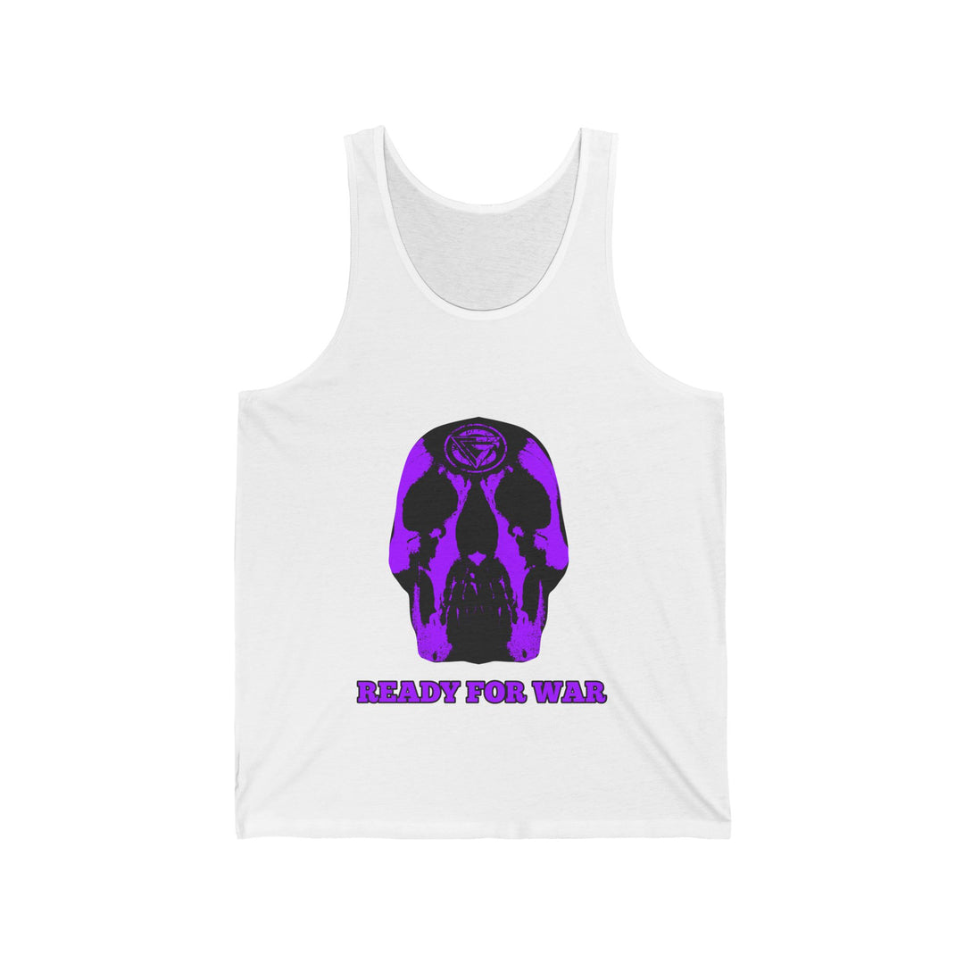 SKULLATOR TANK PURPLE READY FOR WAR