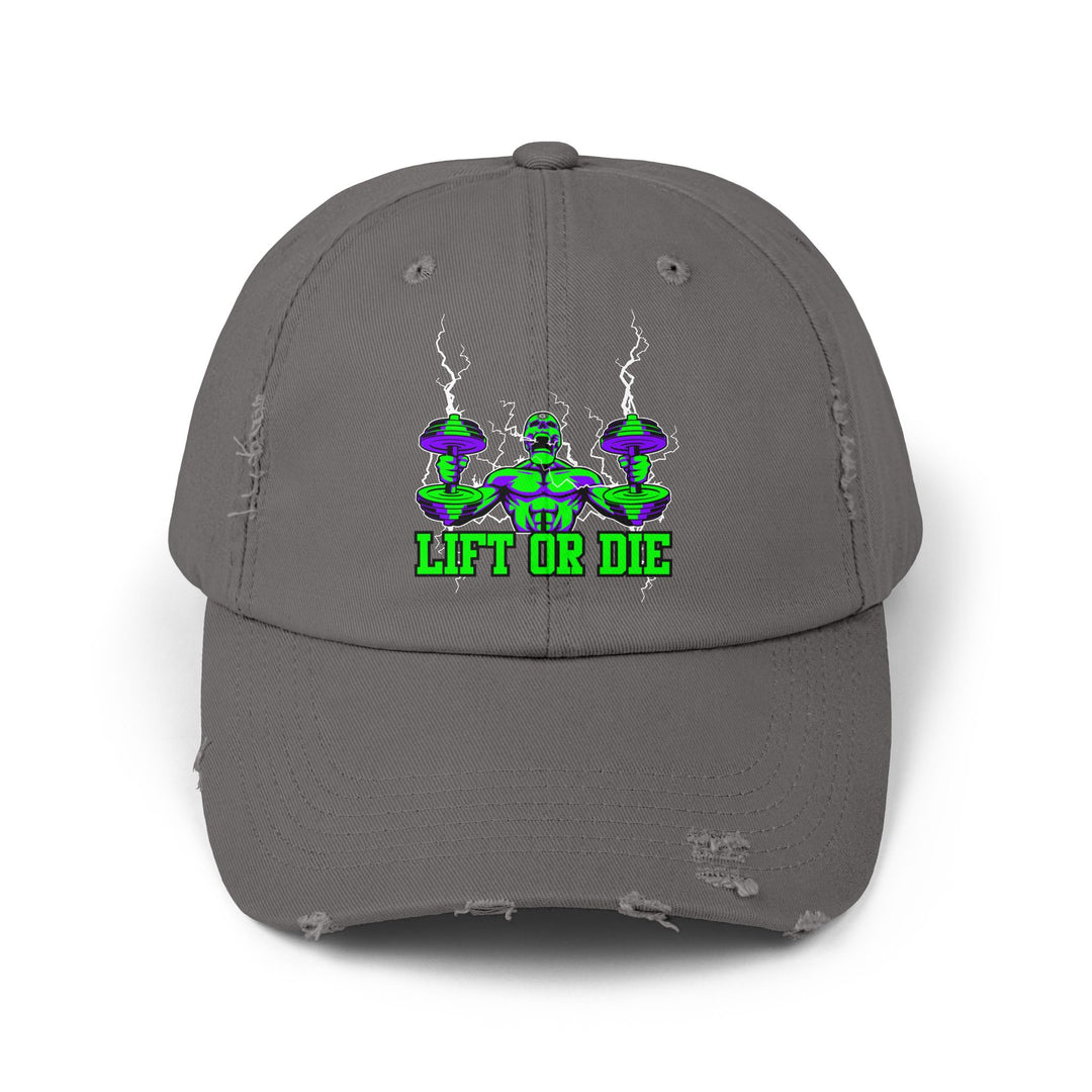RIDE THE LIGHTNING HYPER PURPLE GREEN/LIFT OR DIE CAP