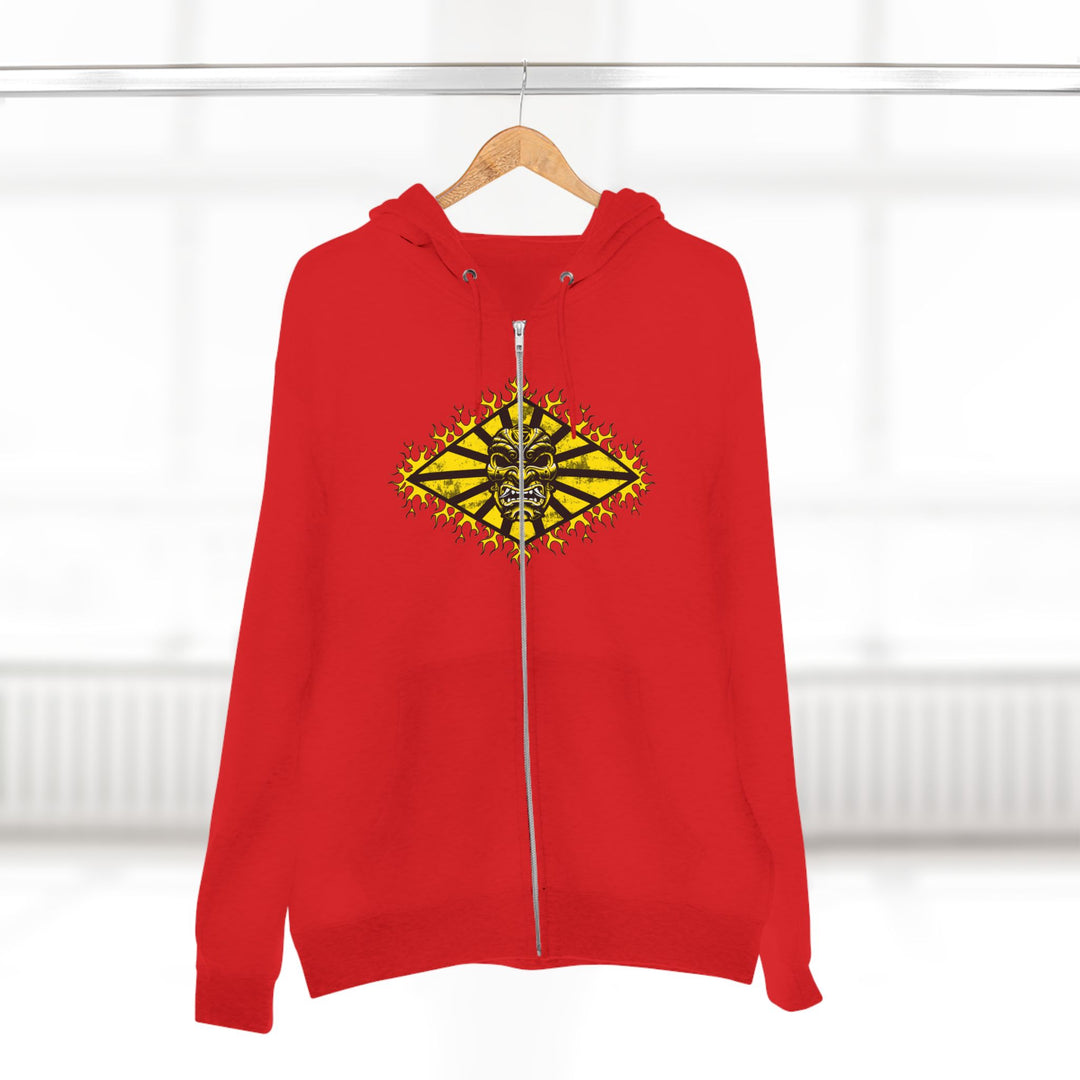 CG LIFT KICK YELLOW BLACK/KILL OR BE KILLED ZIP UP