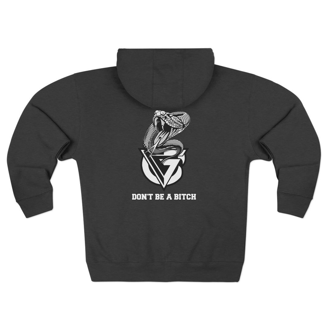 CG WICKED VIPER BLACK WHITE /DONT BE A BITCH ZIP UP