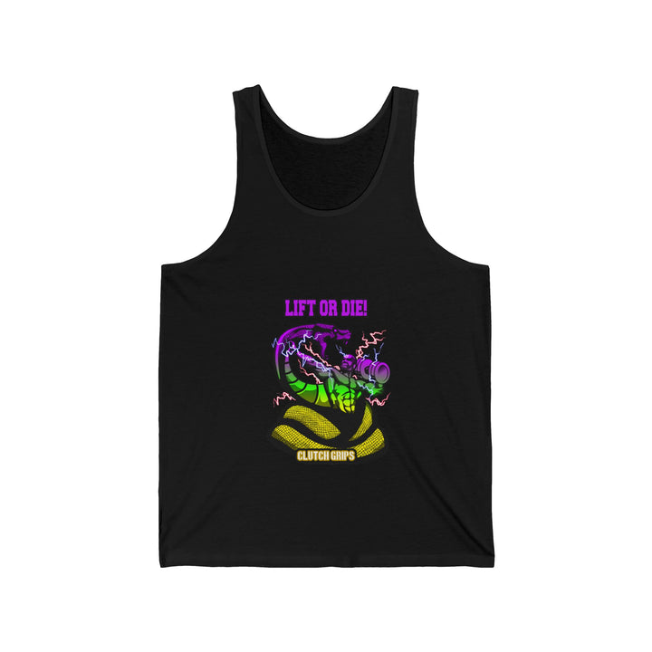 MAC VS SNAKE TANK YELLOW GREEN PURPLE / LIFT OR DIE!